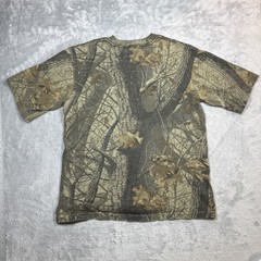 Vintage Liberty Camo Shirt Men Large Realtree Hardwood Pocket Single Stitch