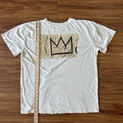 Jean Michel Basquiat Size Adult XXL (Fit M-L) Slightly Smaller T-Shirt Natural