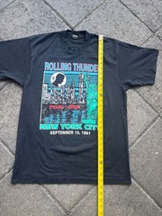 Vintage 1991 Rolling Thunder POW-MIA New York City T-Shirt Screen Stars Best