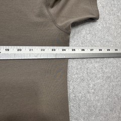 BYLT T Shirt Mens XXL Brown Drop Cut Lux Stretch Crewneck Tagless Tee Casual