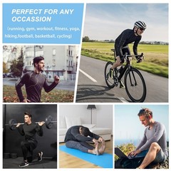 White Compression Shirt Men Long Sleeve Quick Dry Athletic T-Shirts Gym Tops …