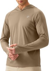 Men’s UPF 50+ Sun Protection Hoodie – Long Sleeve Fishing & Hiking Shirt