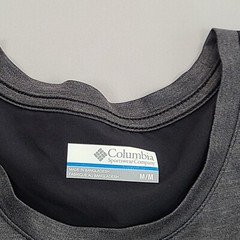 Columbia Shirt Mens Medium Gray Casual Outdoors Sportswear Comfort