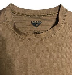 Lot Of 2 Condor Tactical Tee T-Shirt Mens Large LG Brown Undershirt Base layer