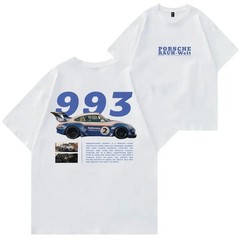Porsche 993 RWB Shirt Vintage Racing Car Graphic Tee