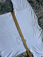 Vintage 90s Gap Pocket T-Shirt White Faded Distressed XL Single Stitch USA