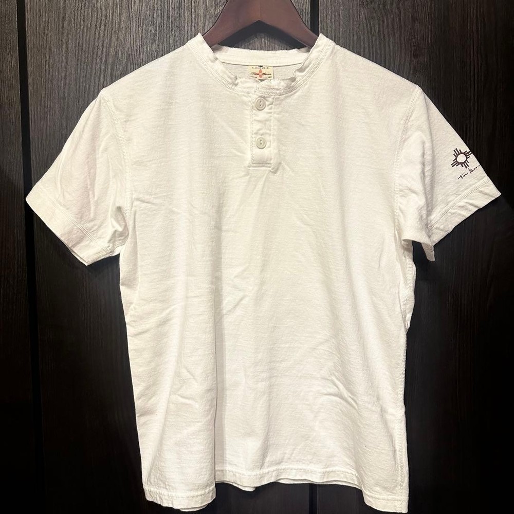 Two Moon 40/42 Henry Neck T-Shirt White 2026 Version
