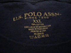 Men’s XXL US Polo Assn. Dark Blue USPA T Shirt