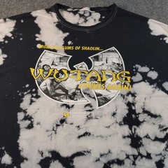 Wu-Tang Clan Mens XL Black FROM THE SLUMS OF SHAOLIN… WU-TANG STRIKES AGAIN!