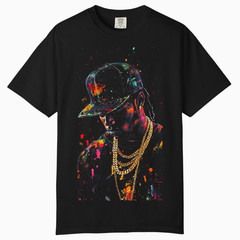Pop Neon Graffiti Graphic Tee, Comfort Colors T Shirt, Unisex Streetwear Tee