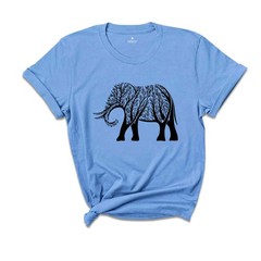 Cute Elephant Shirt, Cute Animal Shirt, Elephant Shirt, Animal Lover Shirt, Elep
