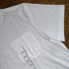 Duluth Trading Co. Men’s 40 Grit L Standard Fit Untucked Length White T-Shirt