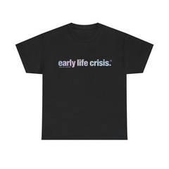 Early Life Crisis Holographic Album Tour Tees Reprint T-Shirt S-4XL