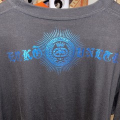 Ecko Unltd T Shirt Large Blue Foil Logo