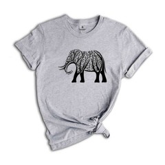 Cute Elephant Shirt, Cute Animal Shirt, Elephant Shirt, Animal Lover Shirt, Elep