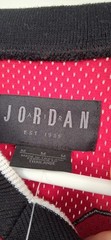 Nike Air Jordan #23 Mesh Red Short Sleeve Baseball Basketball Jersey Shirt Med