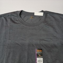 2 Brahma Short Sleeve Core Work T-Shirt 2XL 50-52 Gray And White Pocket Tee