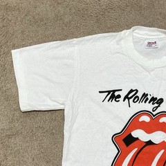 Vintage Rolling Stones T Shirt Small 81 Tour 90s Repro Single Stitch Anvil USA