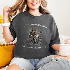 Knitting Crochet Off To Hoard Yarn Comfort Tee