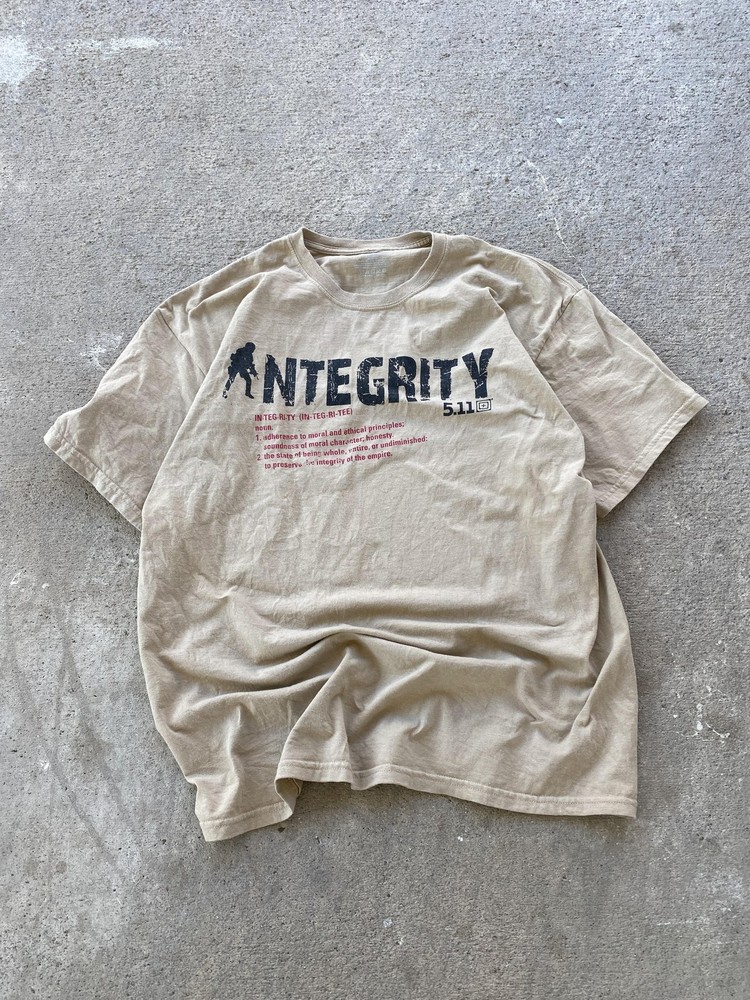 5.11 Tactical Integrity Shirt Mens XL Graphic Military Tee Extra Large Shoot Nav