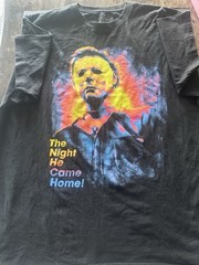Halloween Michael Myers “The Night He Came Home” Graphic T-Shirt Black XL
