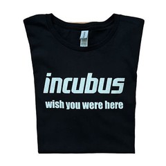 Incubus Wish You Were Here T-Shirt 100% Lightweight Cotton NEW Mens Unisex S-XL