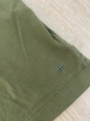 Left Coast Tee M11 Mens Green Classic Preppy Casual Pima Cotton T Shirt Sz Large