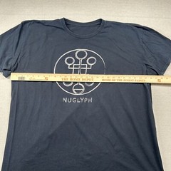 Nuglyph Shirt Mens 2xl Hip Hop Rap Band Explicit Electronic Core Music Graphic