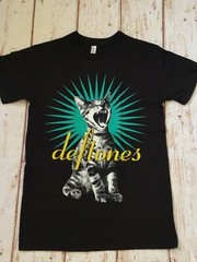 NEW- DEFTONES – CAT LOGO – BAND T-SHIRT
