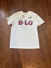Buffalo Bills Nike 2025 Rivalries Essential T-Shirt B-LO Cold Front Size – Large