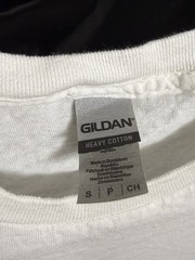 Lot of 3 Gildan White T-Shirts Size S 100% Cotton Blank Unworn