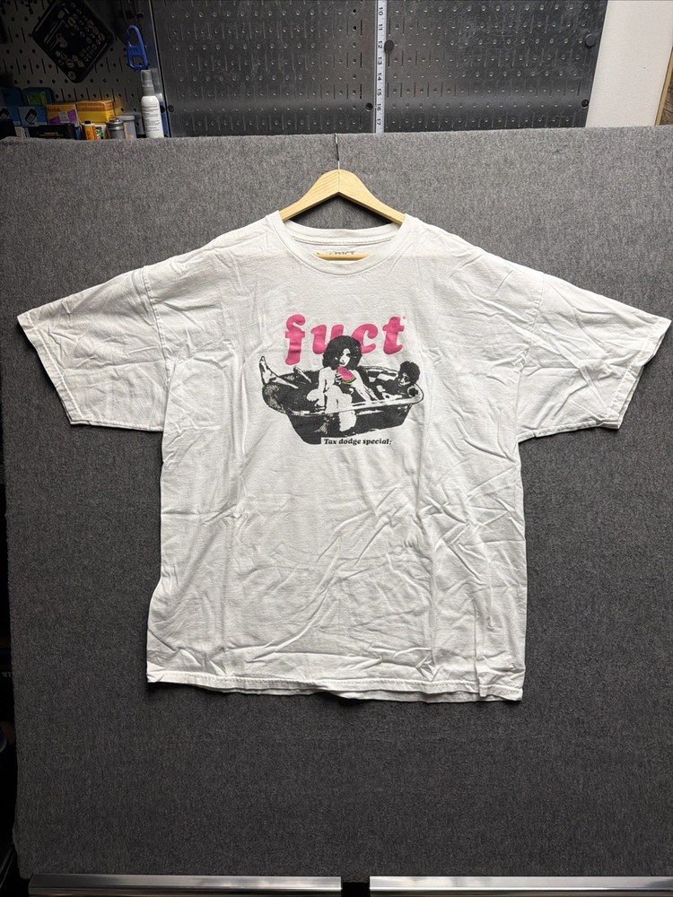 Fuct Xxl White T-Shirt *Tax Dodge Special