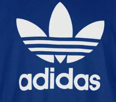 ADIDAS Vintage Trefoil Logo ROYAL BLUE Regular Fit Short Sleeve T-shirt NWT