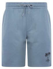 Mens Fleece Jogger Shorts Tokyo Laundry Hawaiian Gym Casual S-XXL