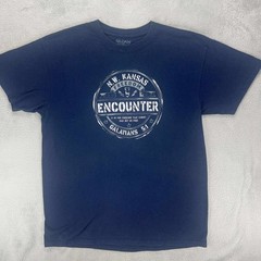 Gildan DryBlend Christian T-Shirt N.W. Kansas Freedom Encounter Tee Large