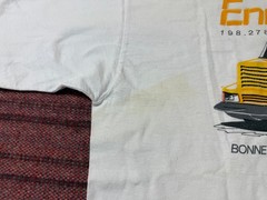 MEN USED VINTAGE SINGLE STITCH 90S 1991 ENDEVAOR LAND SPEED RECORD SHIRT SIZE XL