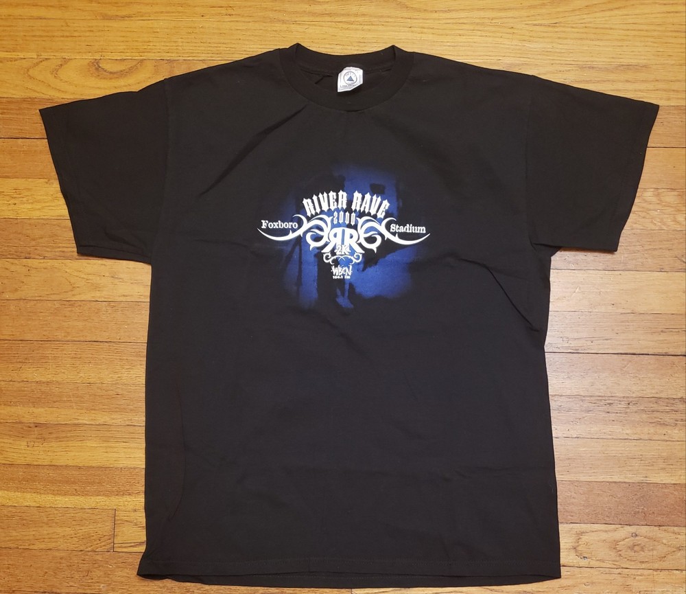 Vintage WBCN Boston Radio River Rave Shirt 2000 Filter STP Kittie Eve 6 NEW!