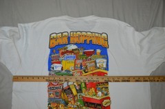 Barthreads Boston MA Pubs / Bars TSHIRT XXL 2XL Y2K Beehive The Tam Harp Point