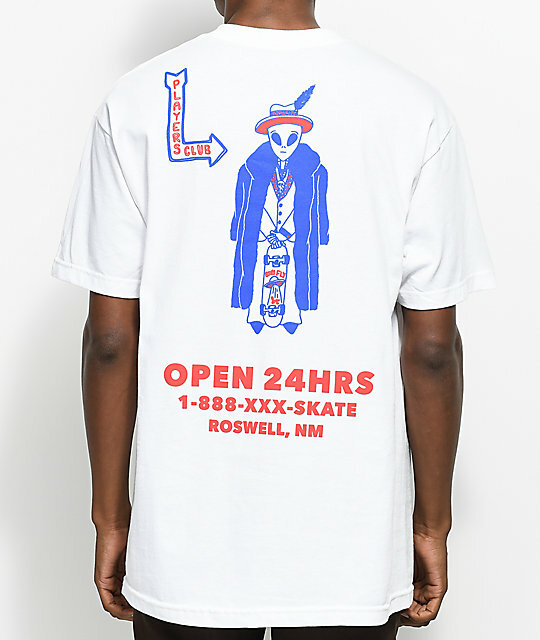 A-Lab Mens Alab Roswell New Mexico Players Club Tee Shirt New S, M, L, XL