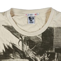Uniqlo Metal Gear Solid 25th Anniversary Solid Snake Beige Graphic Tee Size L