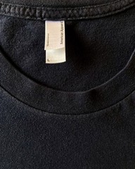 🍎 T-Shirt Chic Large Blue American Apparel