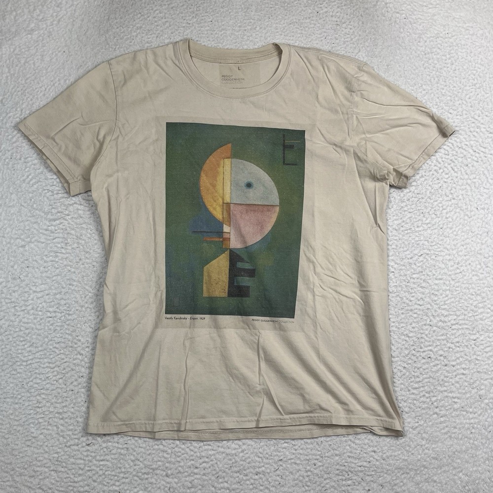Peggy Guggenheim Collection Shirt Large Slim Vassily Kandinsky Empor NYC Art Tee