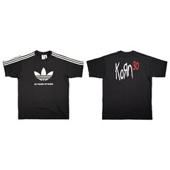 KORN 30th Anniversary Adidas Small T-Shirt Brand New in the Bag Limited Edition