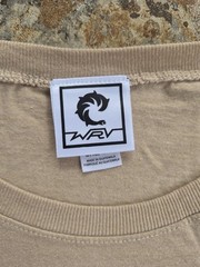 WRV Wave Riding Vehicles T-shirt Men 3XL Beige Short Sleeve Surfboard Theme NWOT