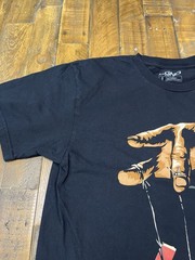LGND Supply Co Graphic Puppet Master Logo Black T Shirt Men’s Size Large