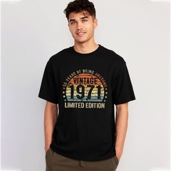 55th Birthday Vintage 1971 Limited Edition 55 Years Old Gifts T-Shirt