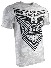 American Fighter Men’s T-Shirt Yardley Premium Athletic White XS-4XL