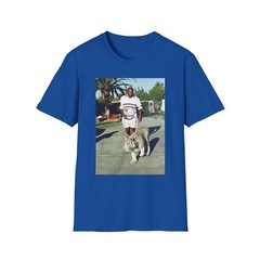 Vintage Mike Tyson Walking His Tiger T-Shirt – Boxing Legend Retro Graphic Tee