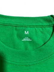 Official Apple T Shirt Apple Camp Today At Apple Green/Orange Size Youth M