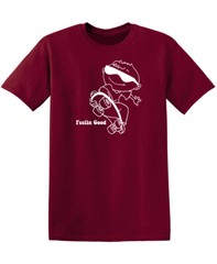 Feelin Good Skater Sarcastic Humor Graphic Novelty Funny T Shirt